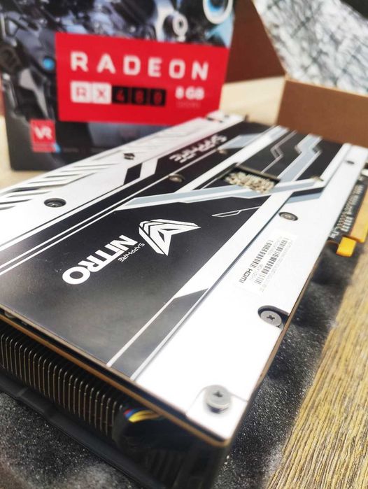 Видеокарта Sapphire Nitro+ RX 480 8Gb оверклок