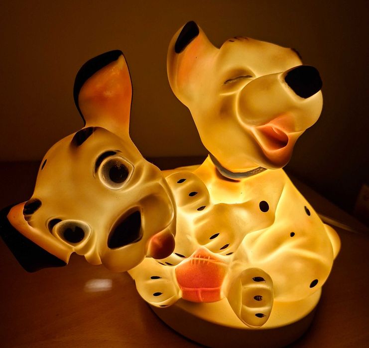 Candeeiro de Criança. Cãezinhos Disney