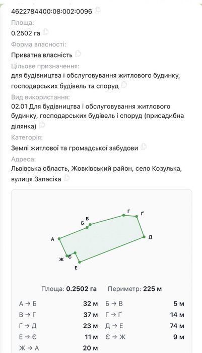 Без комісії! Продам земельну ділянку неподалік Крехівського Монастиря.