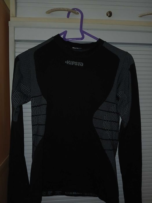 Bluza sportowa Kipsta długi rękaw