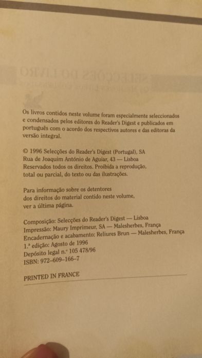 Coleção readers Digest