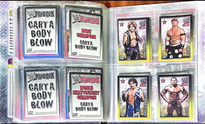 Álbum de Cartas Topps WWE