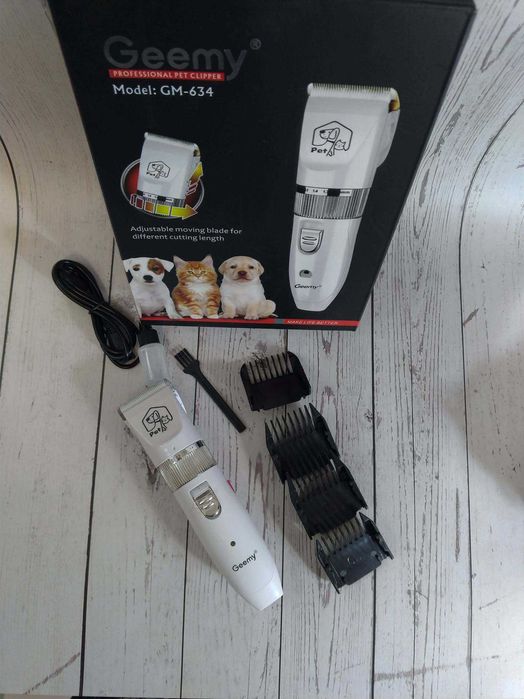 Машинка триммер для стрижки кошек и кошек Gemei Gm 634 груминг