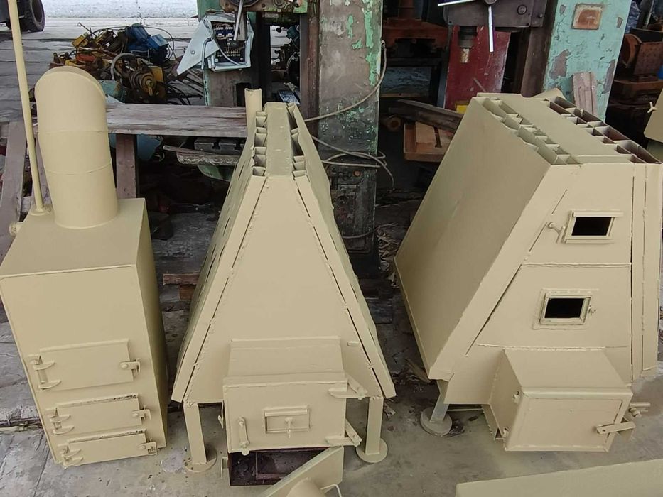 Буржуйка, булер’ян, твердопаливна піч, котел