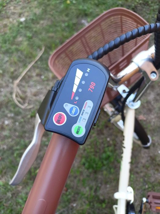 Rower elektryczny składany Nilox J1 Plus moc 250W