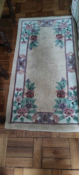 conjunto 3 tapetes em veludo