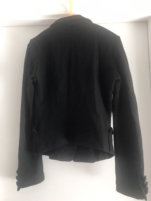 Casaco preto fornarina