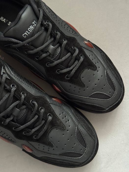 Кросівки Adidas x Raf Simons Cylon-21 Black Red