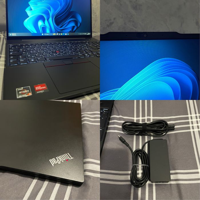 Lenovo ThinkPad E16 Gen 2 Ryzen 5 7535HS 8/256gb акб 8 циклів 100% ідеальний стан