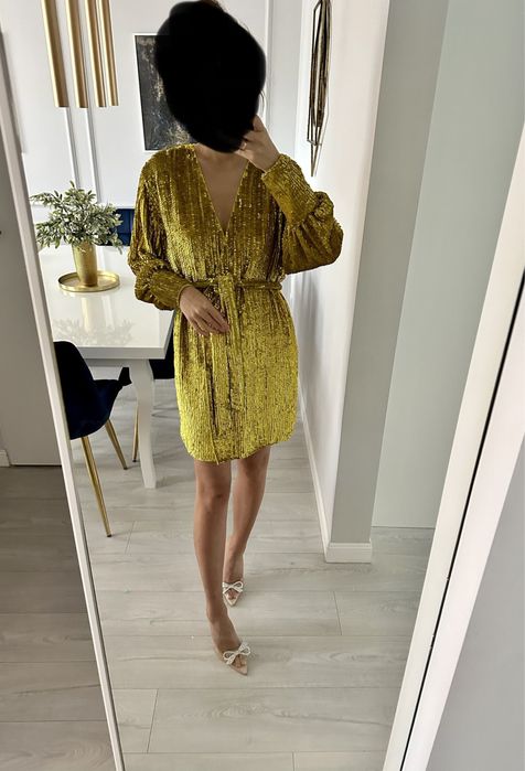 Asos Cekinowa sukienka