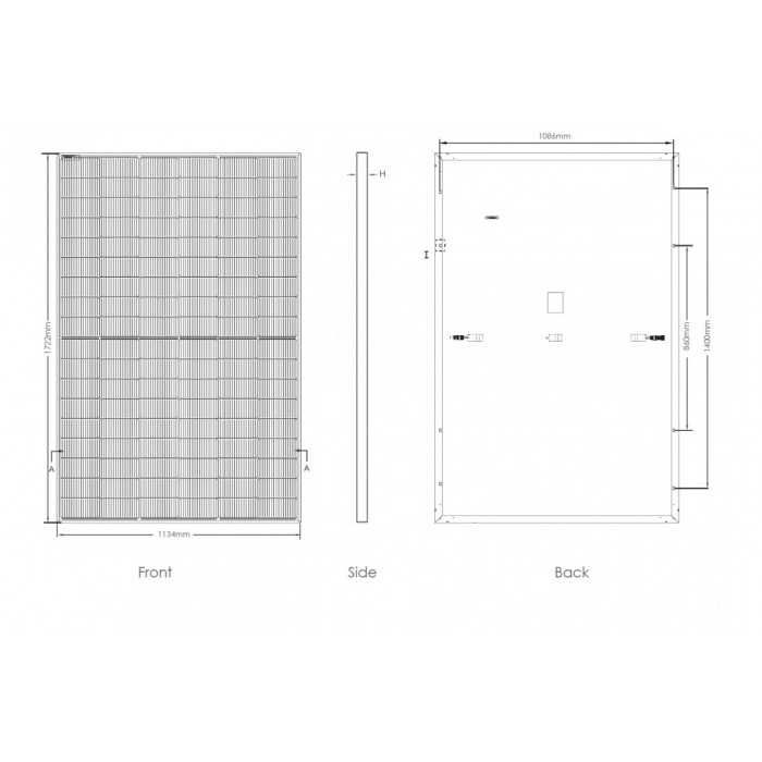 Сонячні панелі JINKO SOLAR Tiger Neo 54HL 425Вт. В наявності. Доставка