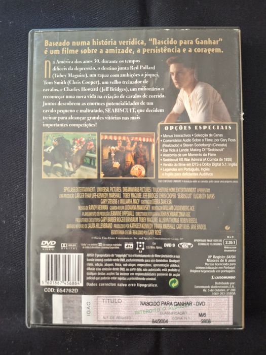 DVD Nascido para Ganhar.*
