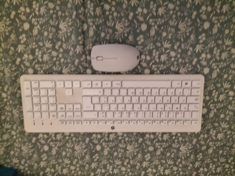Teclado e rato wireless hp