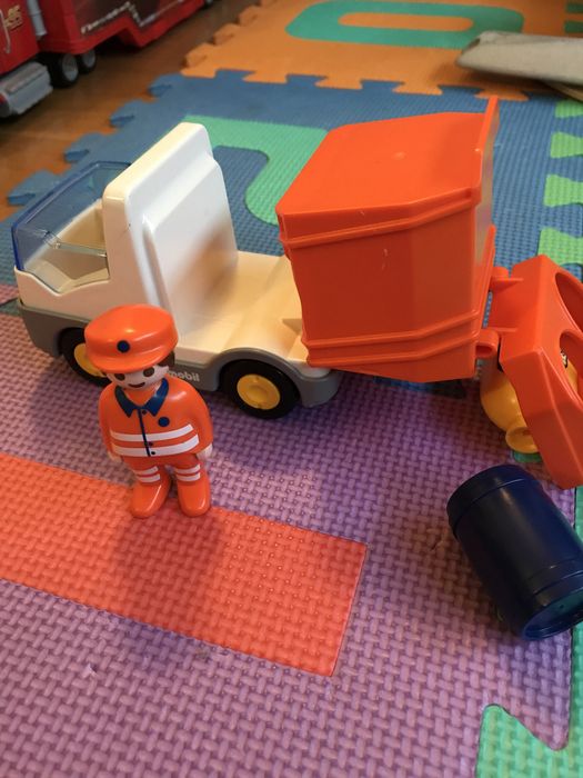 Playmobil 1,2,3 camiao do lixo