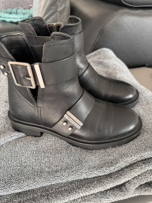ZARA botki r 36 skóra naturalna bez wad. Stan idealny