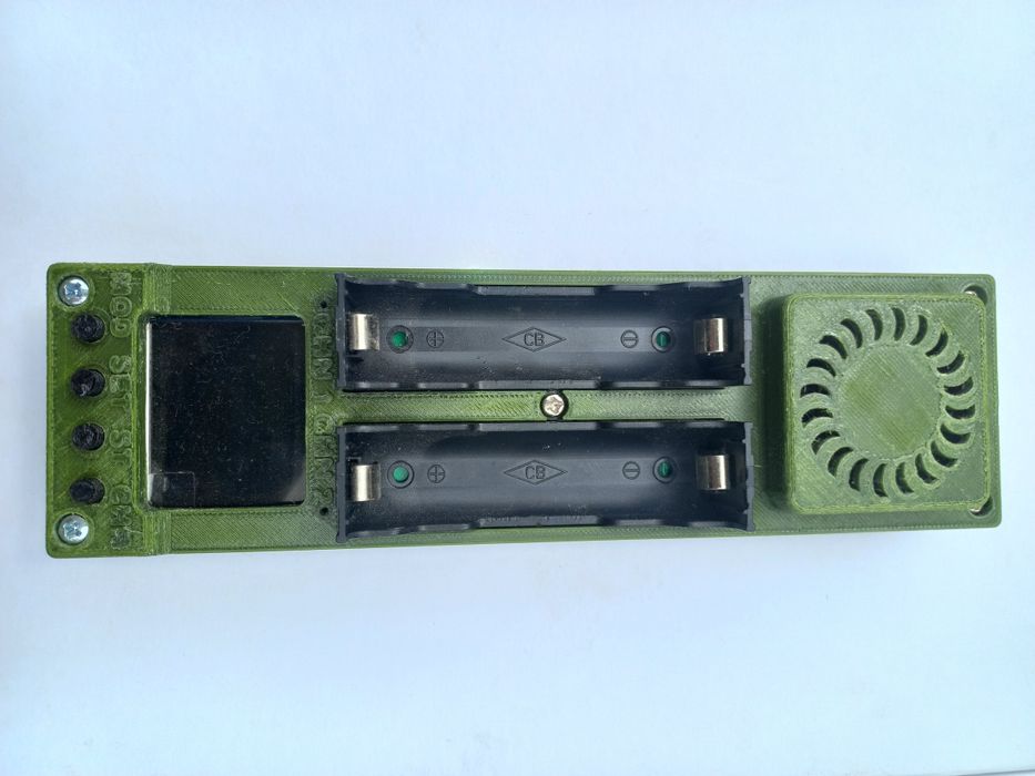 Корпус тестер аккумулятора 18650