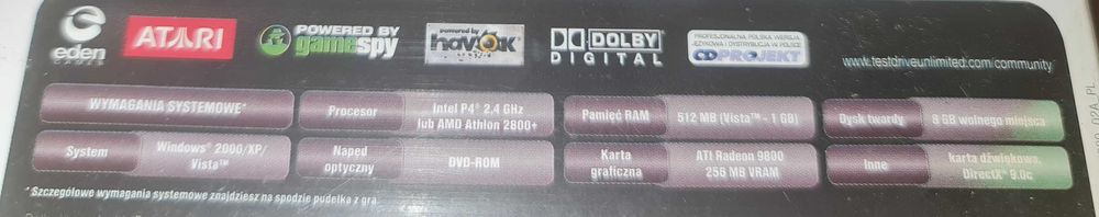 Test Drive Złota Edycja Megapack  / PC /PL /Stan 2/6
