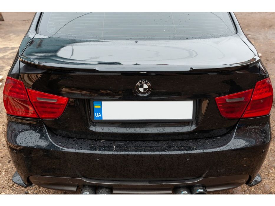 BMW E90 Спойлер DPT М4 (ABS, чорний глянець)