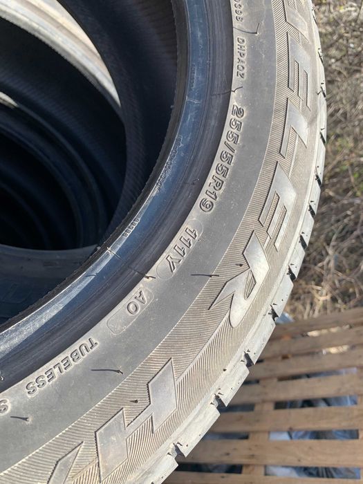 255-55-R19 BRIDGESTONE DUELER =4 штуки летней резины GERMANY 2023