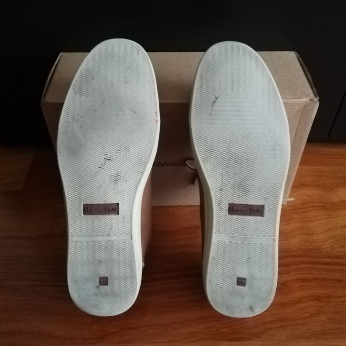 Sapatilhas de pele Massimo Dutti, modelo Bamba Sport Cuero