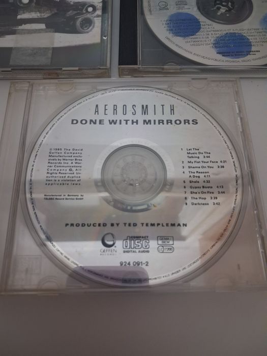 5 Antigos CDS de Música Aerosmith