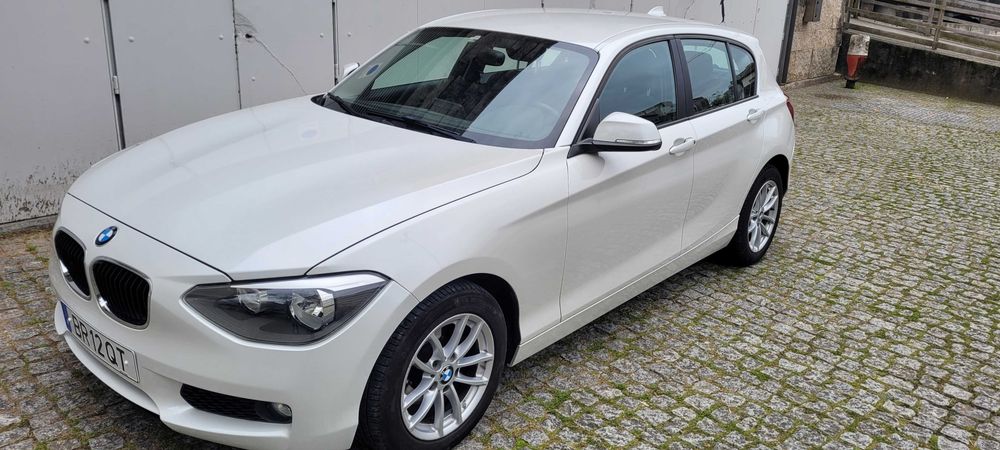 BMW 116, De 2014, Motor 2000, Branco Pérola.