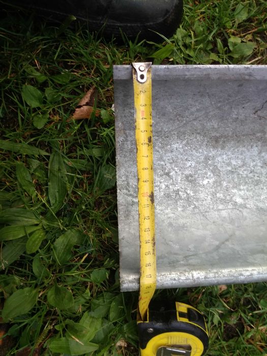 Rynna metalowa 150mmx1000mm blacha ocynkowana