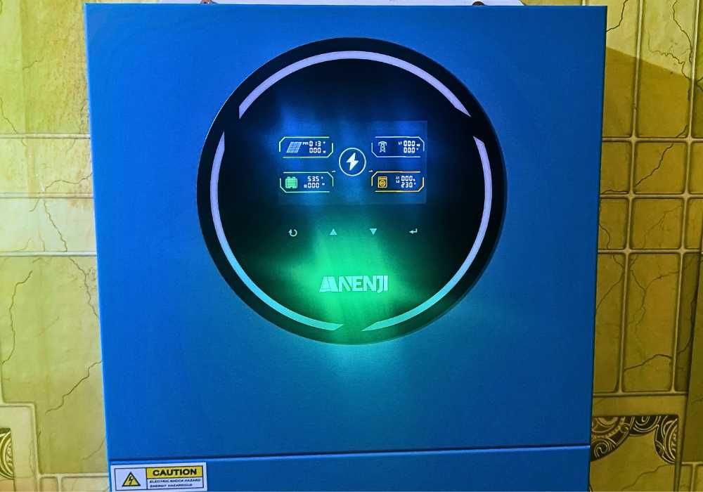 Гібридний інвертор 5kW 48V Wi-Fi для дому та сонячних панелей