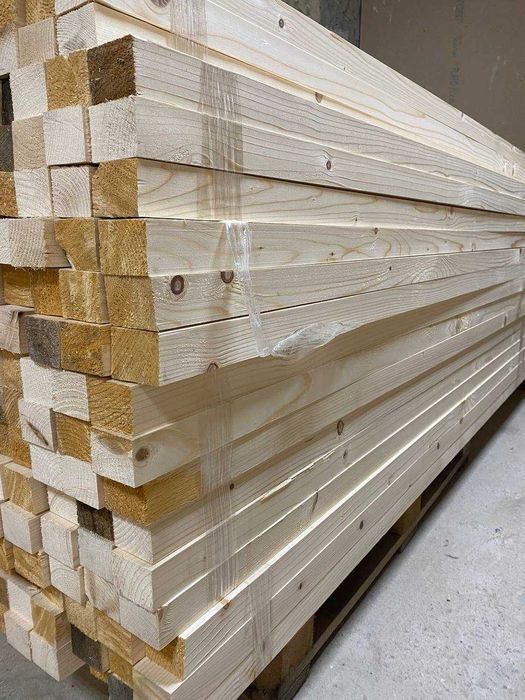 Брус, рейка, струганий та не струганий