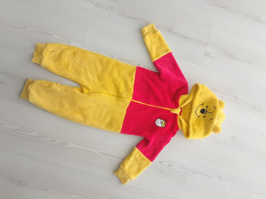 Strój Kubusia Puchatka pajacyk  86