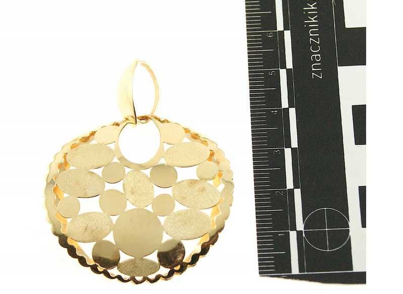 Złoty wisiorek zawieszka pr.585