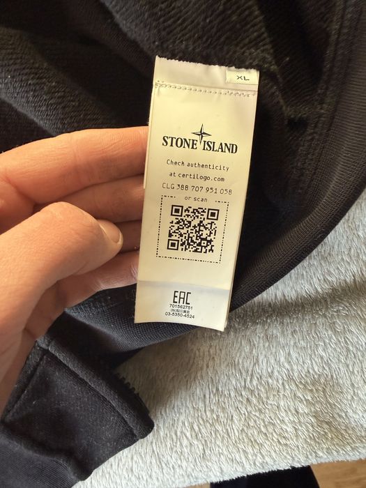 Зіп худі Stone Island XL