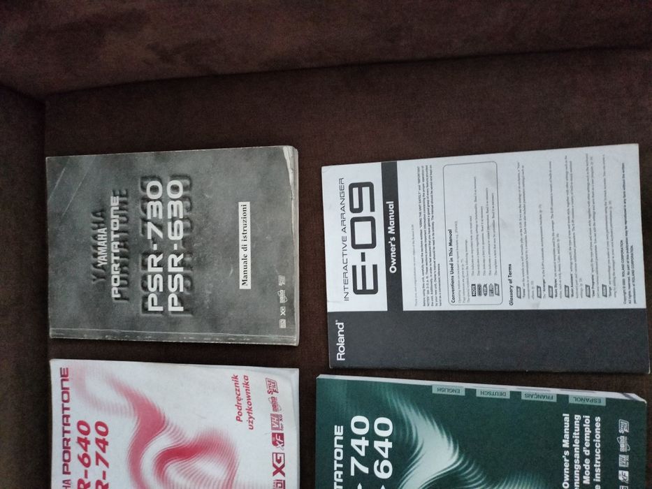 Instrukcje obsługi Yamaha ,Roland