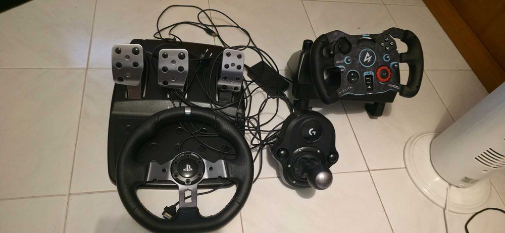 Logitech g29 + shifter + volante acelith