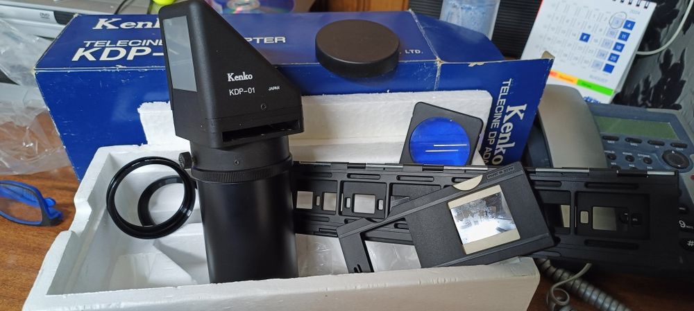 Adaptador de slides Kenko novo