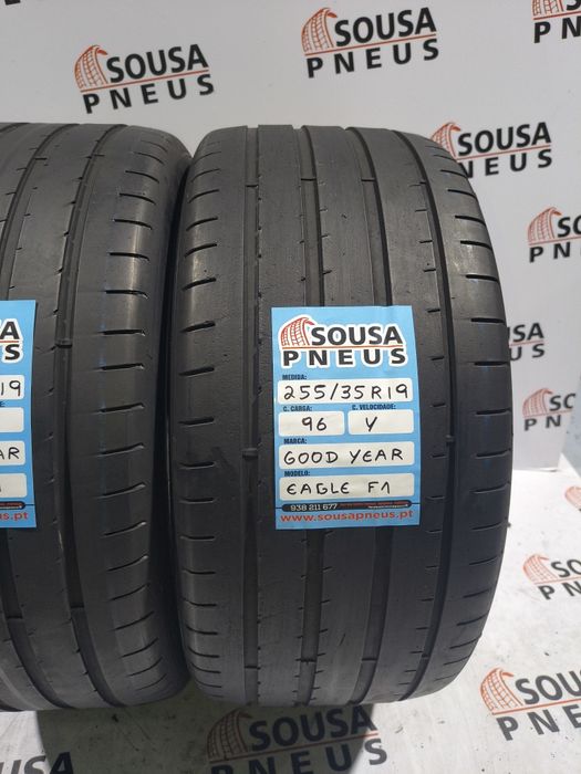 2 pneus semi novos Good Year 255-35R19 Oferta dos Portes