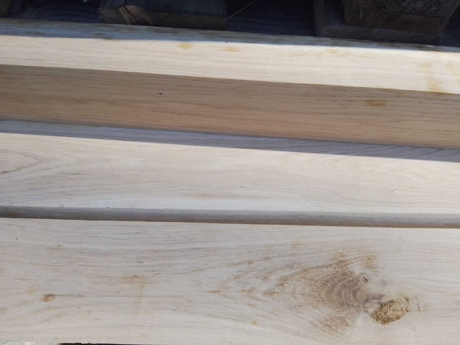 100 cm x 10 cm x 4 cm Deska  tarasowa, dębowa, wysyłka