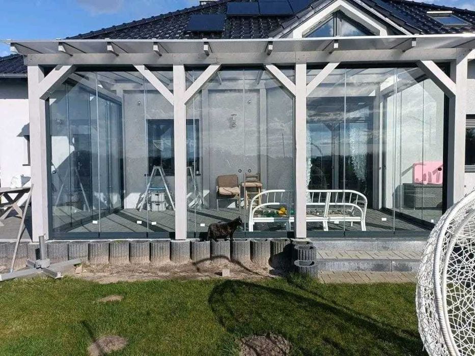 Zabudowa tarasu , ogród zimowy , pergola, , zadaszenie , ogród szklany