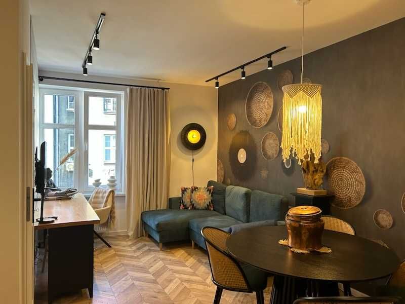 Boho->Luksusowy Apartament 2 pokojowy w Centrum-WYNAJĘTE do 06.2026r