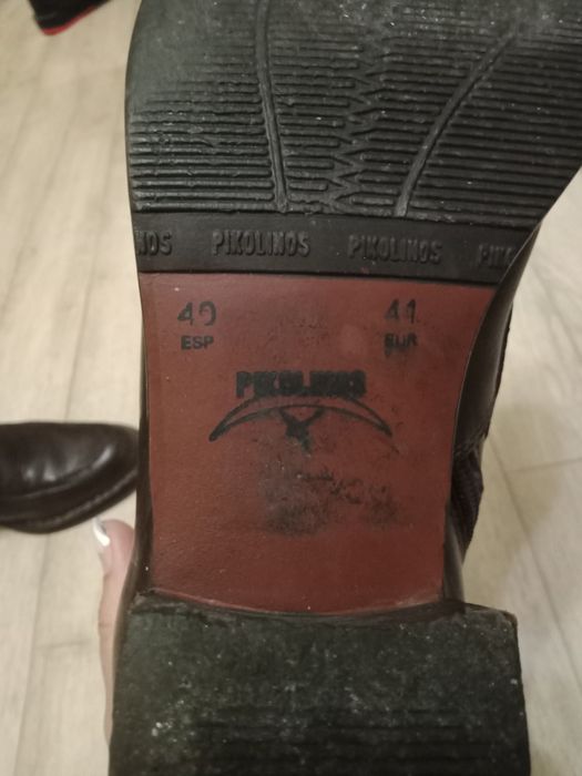 Туфлі фірмові шкіряні  41 р. жіночі" Pikolinos", б.у.