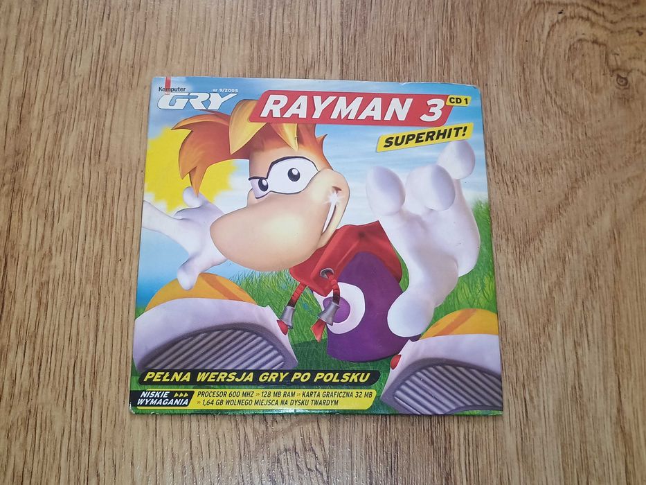 Rayman 3 PC płyta instalacyjna CD1