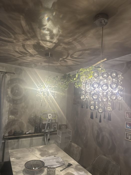 Luksusowe kryształowe lampy wiszące