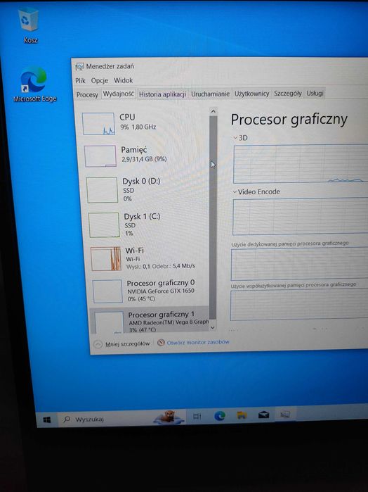 ASUS TUF GAMING FX505D Ryzen 5 3550H GTX 1650 32GB RAM 512 GB