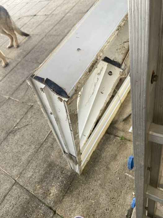 Janelas com vidro duplo de 1m de altura x1,90 (largura)