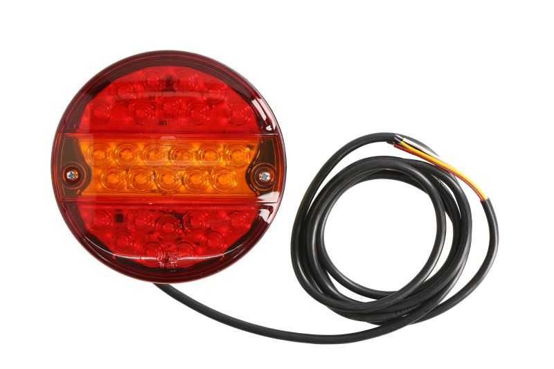 Lampa tylna zespolona LED, Ø142 mm 12/24V, WAŚ 232 W19D    C-330