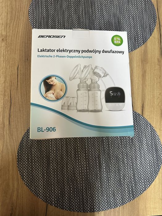 Laktator elektryczny podwojny dwufazowy