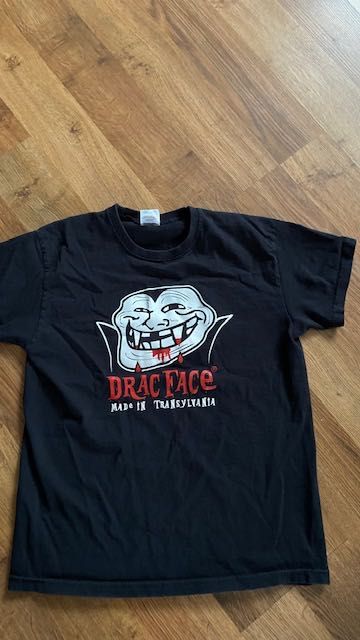 Koszulka dziecięca z Drakulą - Halloween 140 cm