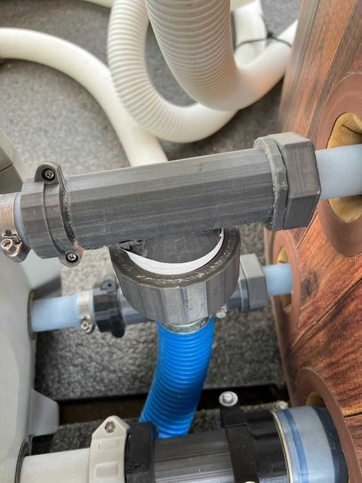 Trojnik do jacuzzi Layz spa. komplet