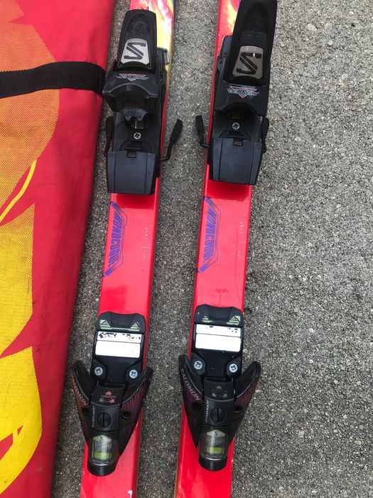 Skis Salomon com saco