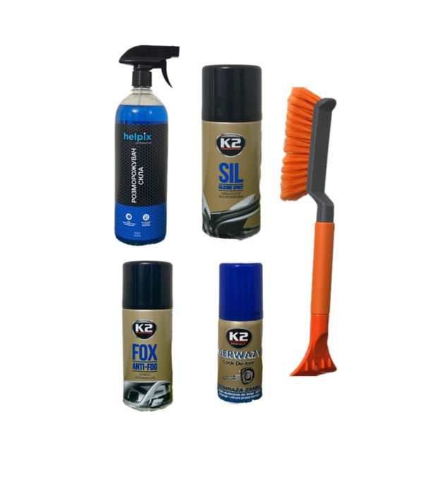 Зимовий набір автомобіліста K2 різні варіанти також подарунковий набір